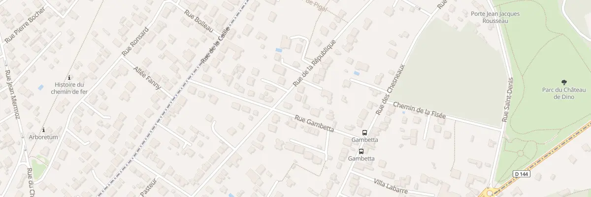 Plan du 27 Rue de la République à Montmorency