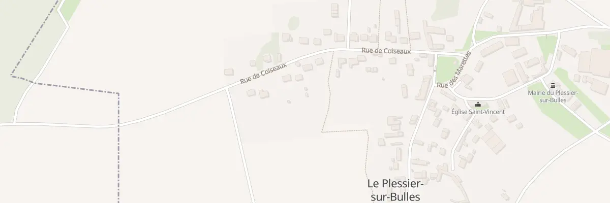 Plan du 267 Rue de Coiseaux au Plessier-sur-Bulles