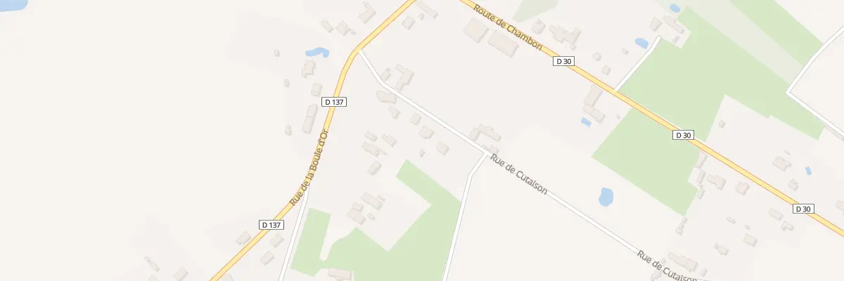 Plan du 5 Rue de Cutaison à Nibelle