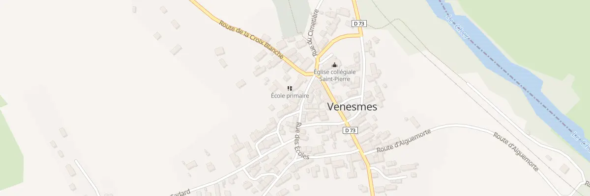 Plan du 4 Rue des Ecoles à Venesmes