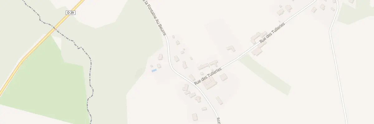 Plan du 7 Rue de la Fontaine au Beurre à Nancray-sur-Rimarde