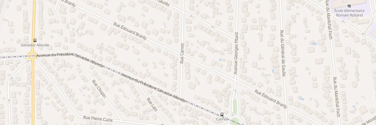 Plan du 61 Rue Carnot à Sainte-Geneviève-des-Bois