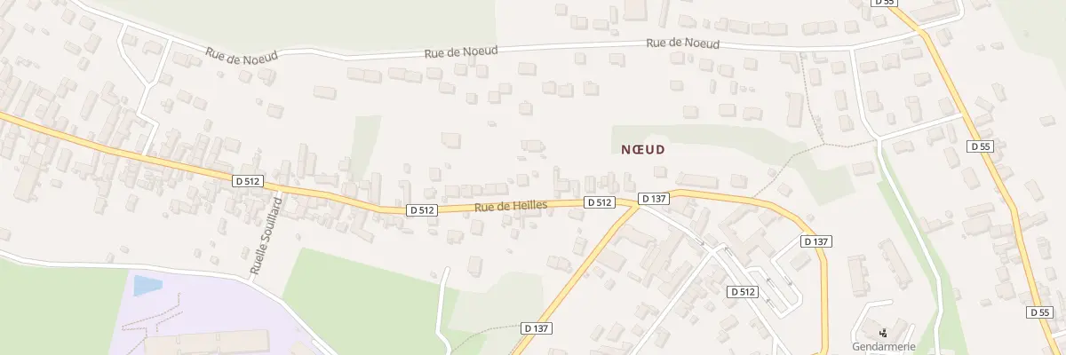Plan du 16B Rue de Heilles à Mouy