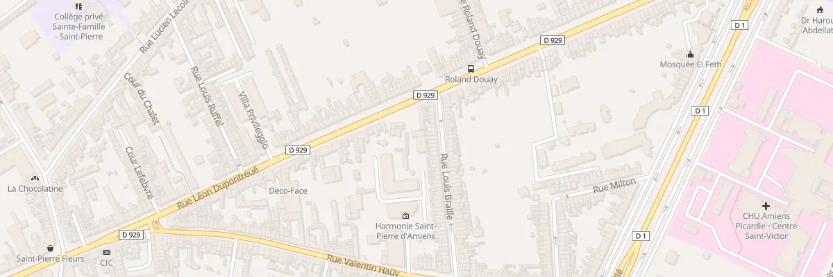 Plan du 108 Rue Léon Dupontreué à Amiens