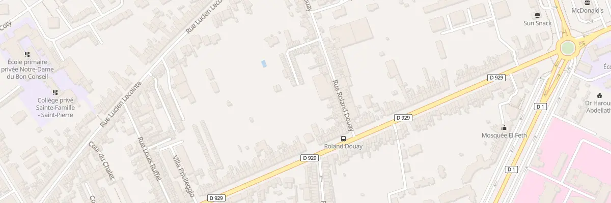 Plan du 131 Rue Léon Dupontreué à Amiens
