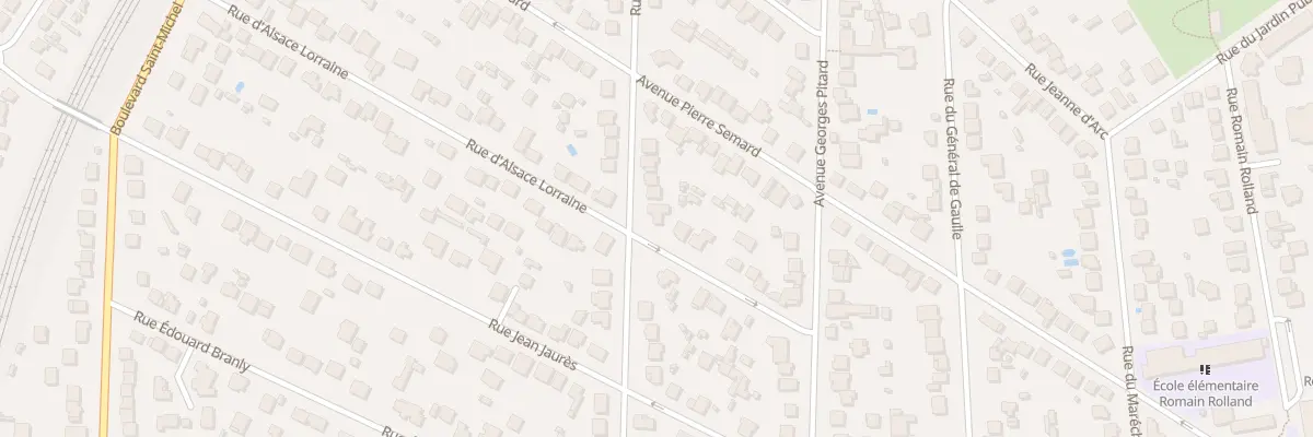 Plan du 35 Rue Carnot à Sainte-Geneviève-des-Bois