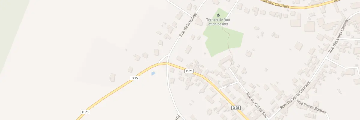 Plan du 24 Rue de la Vierge Marie à Sains-en-Amiénois