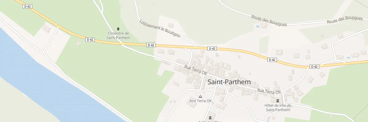 Plan du 5067 Saint Parthem à Saint-Parthem