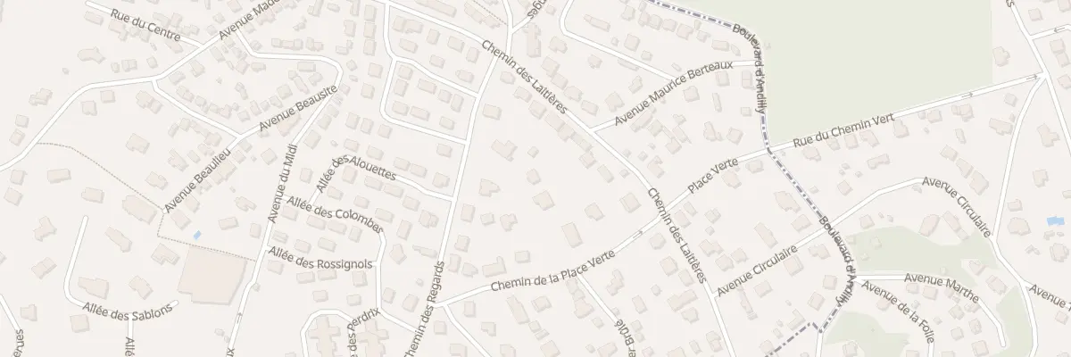 Plan du 58 Che des Regards à Soisy-sous-Montmorency