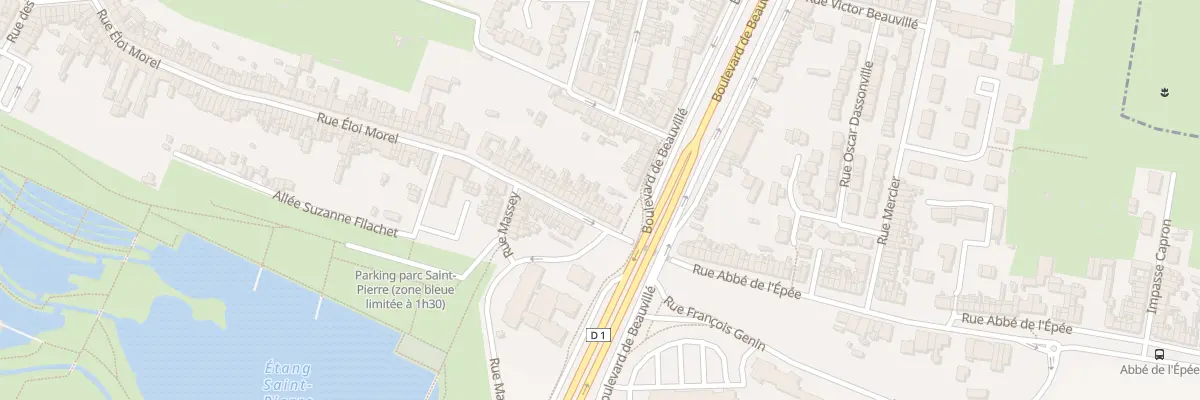 Plan du 279 Rue Eloi Morel à Amiens