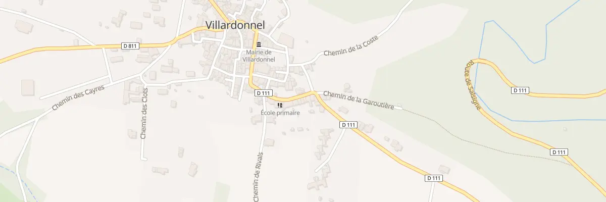 Plan du 121 Le Village à Villardonnel