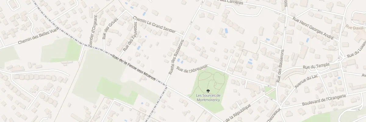 Plan du 24 Rue de l’Abreuvoir à Montmorency