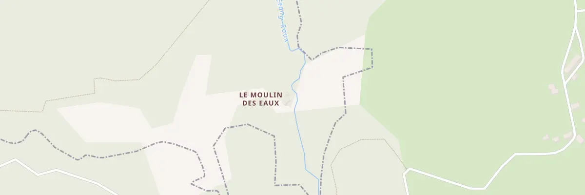Plan du 5008 Moulin des Eaux à Ussel