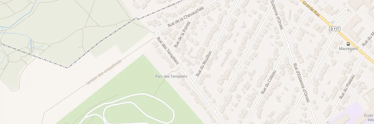 Plan du 44 Rue des Templiers à Épinay-sur-Orge