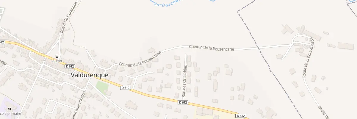 Plan du 11 Rue des Orchidées à Valdurenque