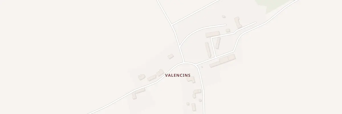 Plan du 7 Valencins à Saint-Caprais