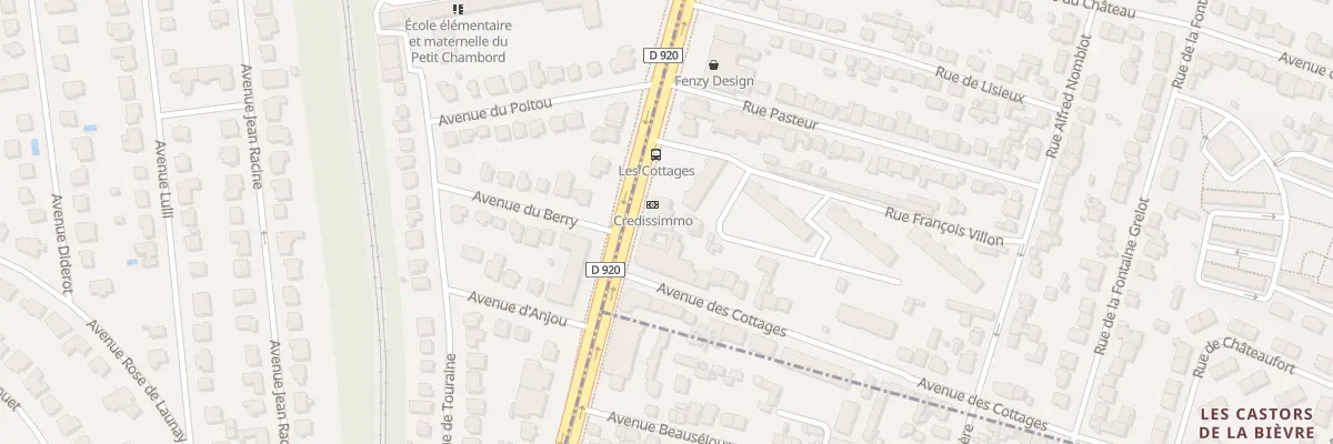 Plan du 175 Av du Général Leclerc à Bourg-la-Reine