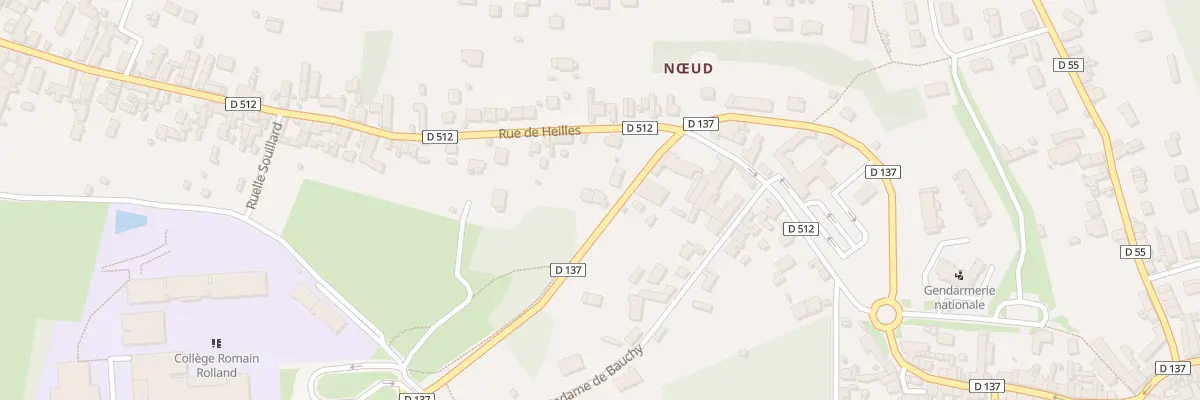 Plan du 7 Rue de Heilles à Mouy