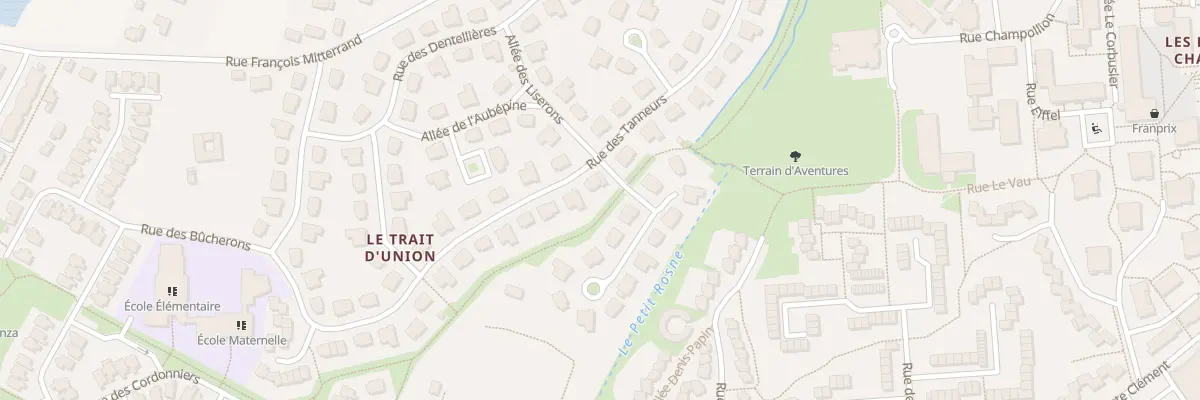 Plan du 34 Rue des Tanneurs à Bouffémont