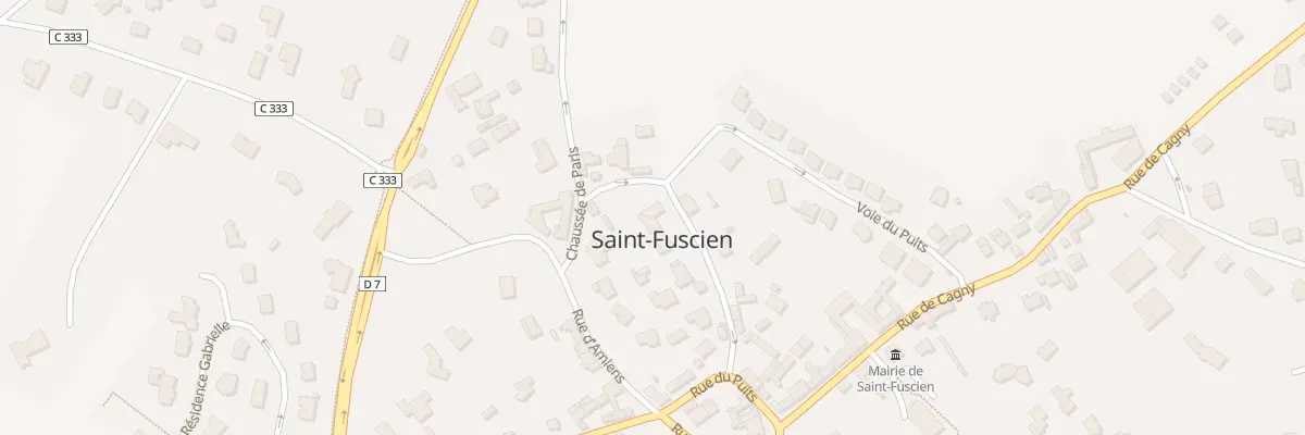 Plan du 9 Rue Bernard Champy à Saint-Fuscien