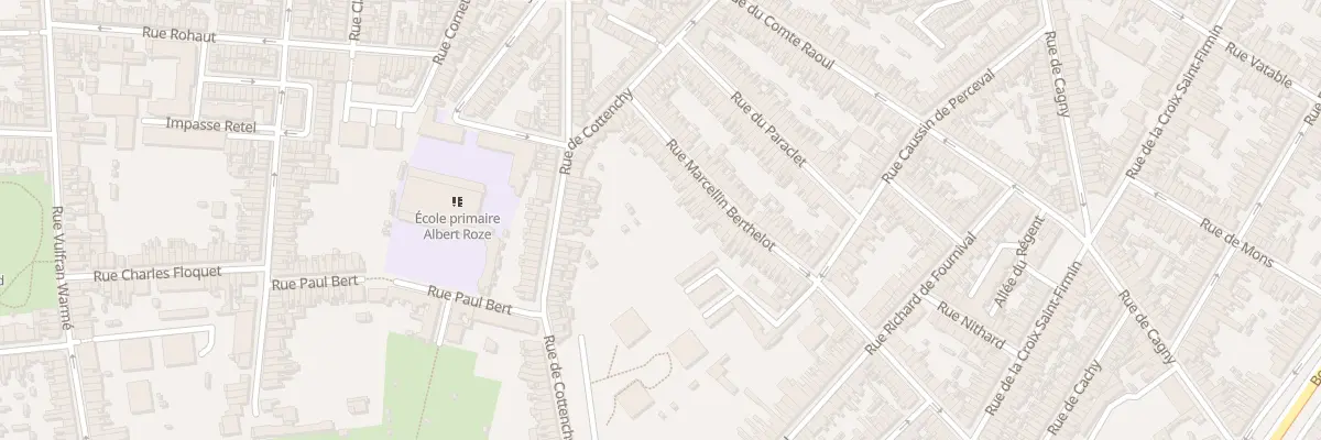 Plan du 26 Rue Marcellin Berthelot à Amiens