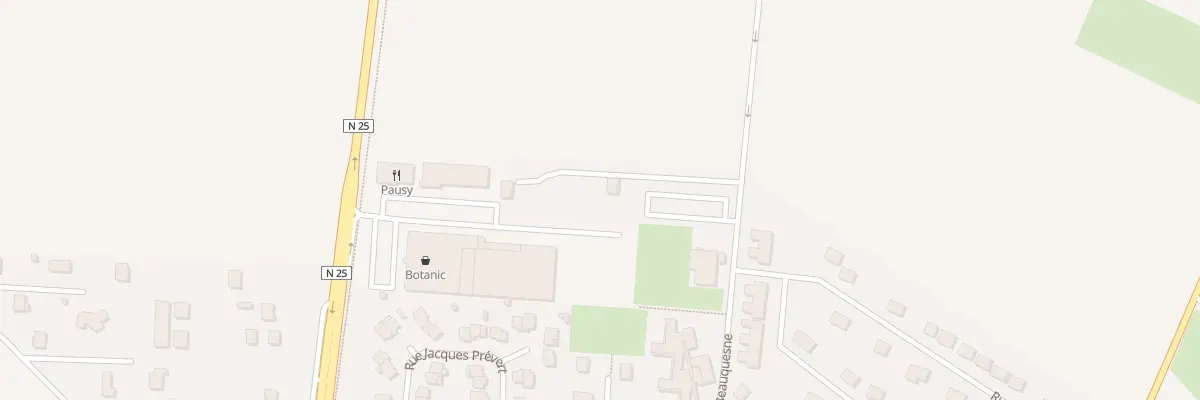 Plan du 275 Rue Helot Rene à Poulainville