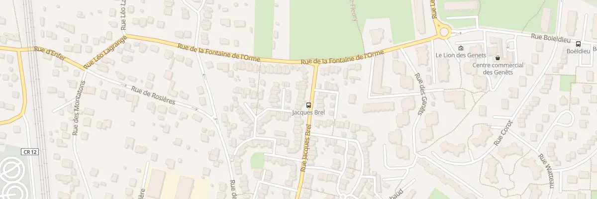 Plan du 33 Rue Jacques Brel à Saint-Michel-sur-Orge