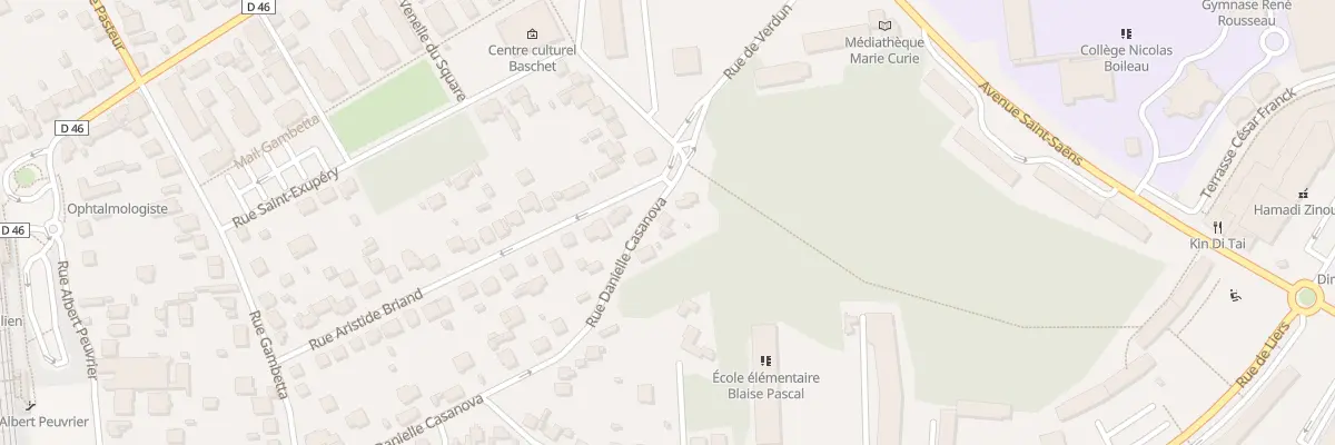 Plan du 44B Rue Danielle Casanova à Saint-Michel-sur-Orge