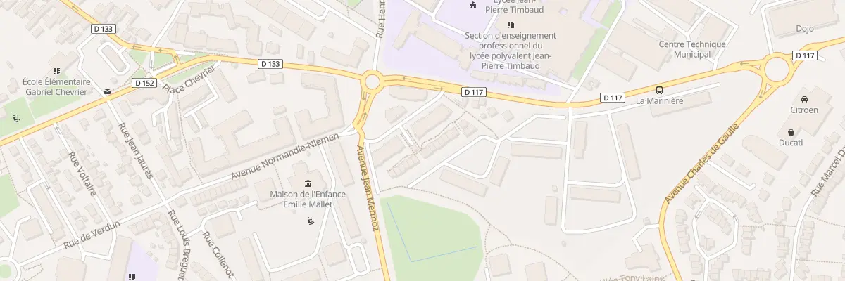 Plan du 8 Rue Robert Azambourg à Brétigny-sur-Orge