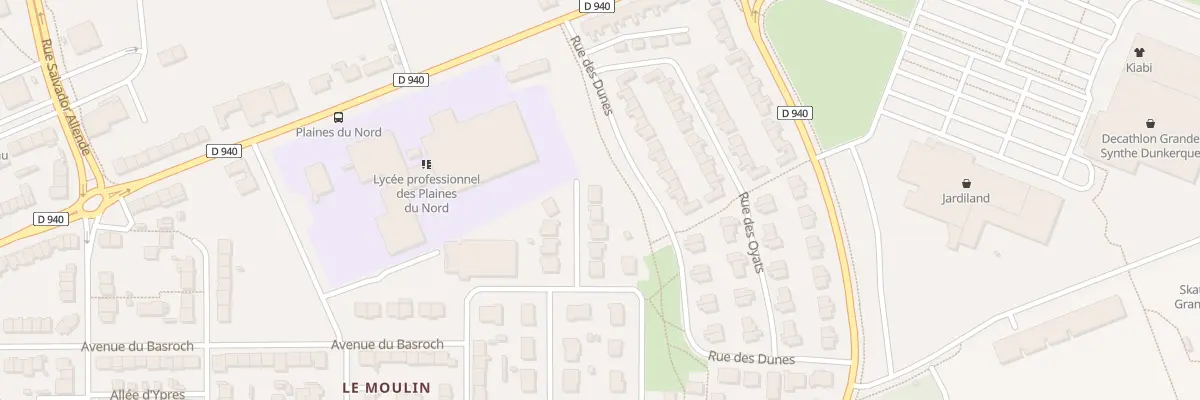 Plan du 10 Rue du Moulin Hondermarck à Grande-Synthe