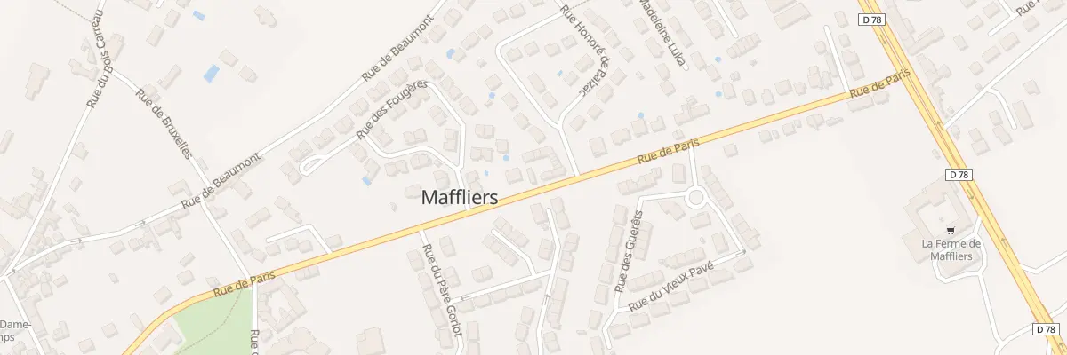 Plan du 17 Rue de Paris à Maffliers