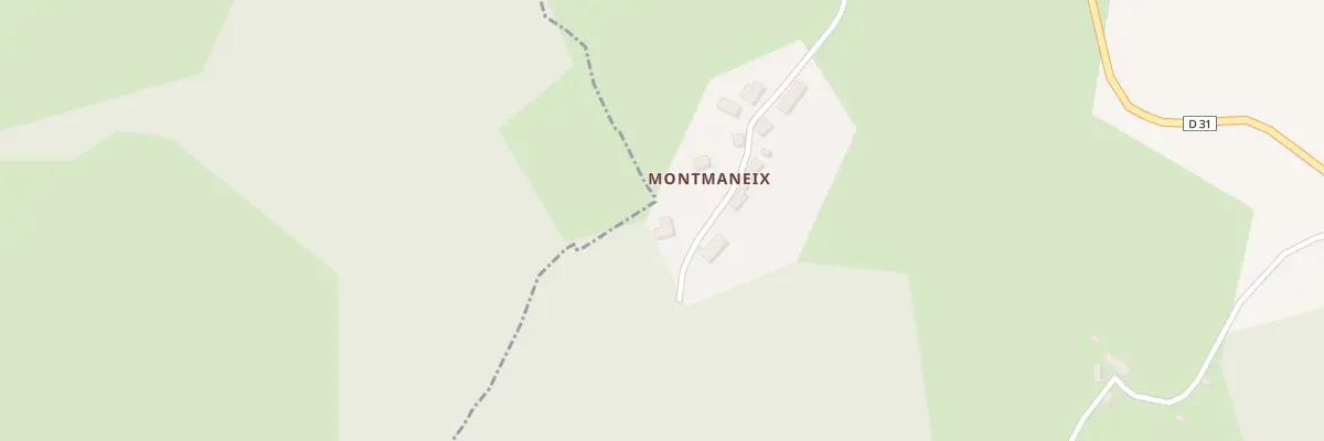 Plan du 5057 Montmaneix à Saint-Agnant-près-Crocq