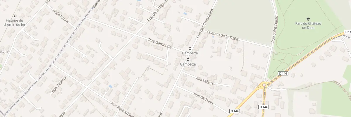 Plan du 30 Rue des Chesneaux à Montmorency
