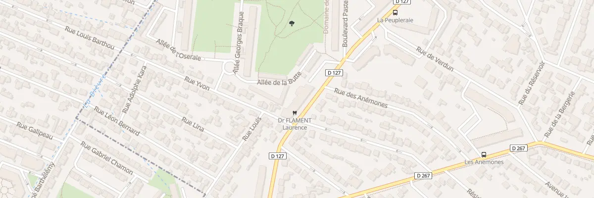 Plan du 62B Bd Pasteur à Fresnes