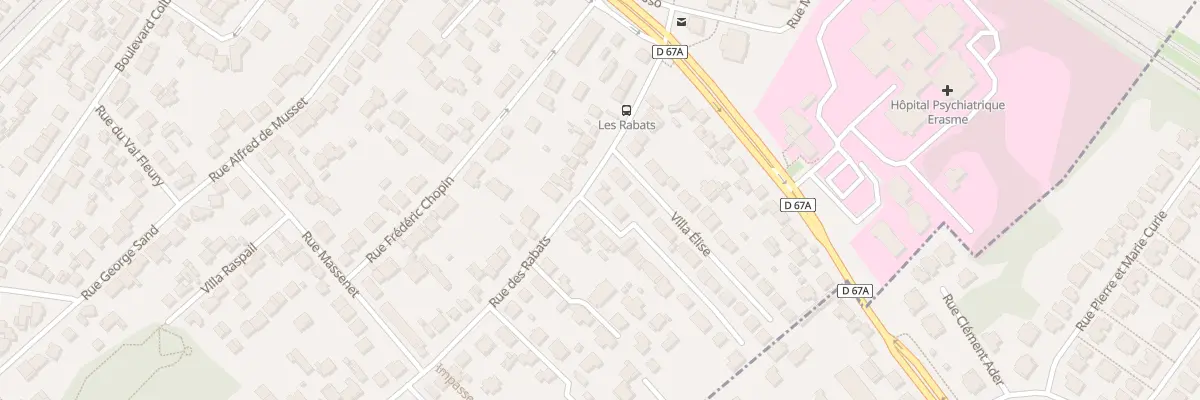Plan du 15 Rue des Rabats à Antony