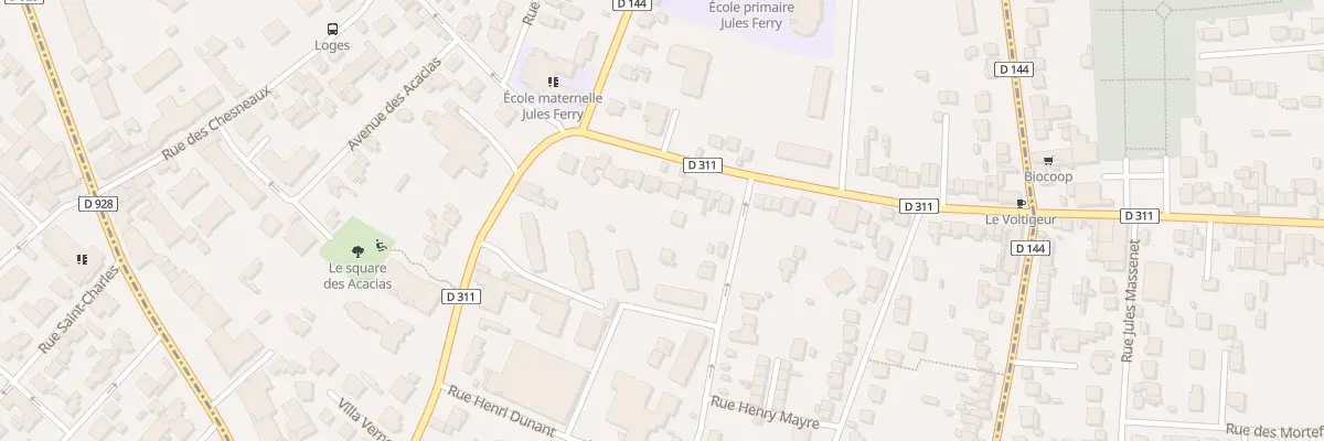 Plan du 6 Rue Lucien Perquel à Montmorency