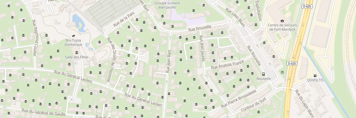 Plan du 32 Rue Jean Bart Fort Mardyck à Dunkerque