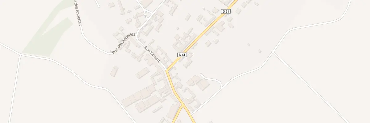 Plan du 2 Rue des Hayes à Thieux