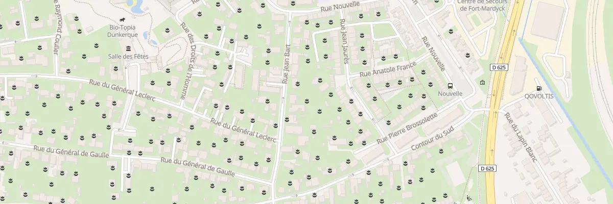 Plan du 24 Rue Jean Bart Fort Mardyck à Dunkerque