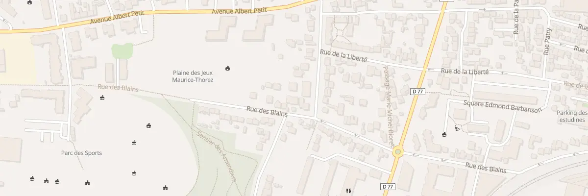 Plan du 22B Rue des Buttes à Bagneux