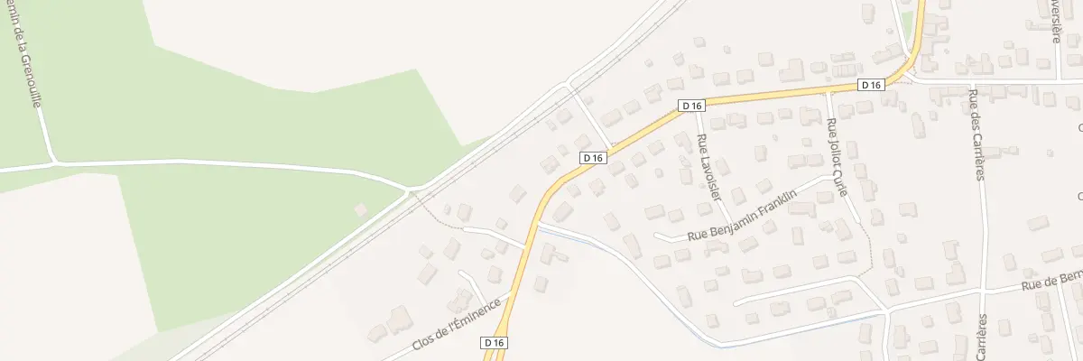 Plan du 60A Rue de la Gare à La Chapelle-Saint-Ursin