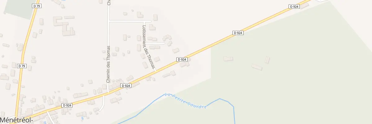 Plan du 38 Rte d’Aubigny à Ménétréol-sur-Sauldre