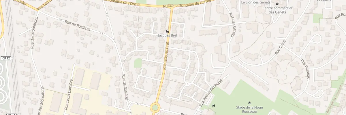 Plan du 28 Rue Jacques Brel à Saint-Michel-sur-Orge