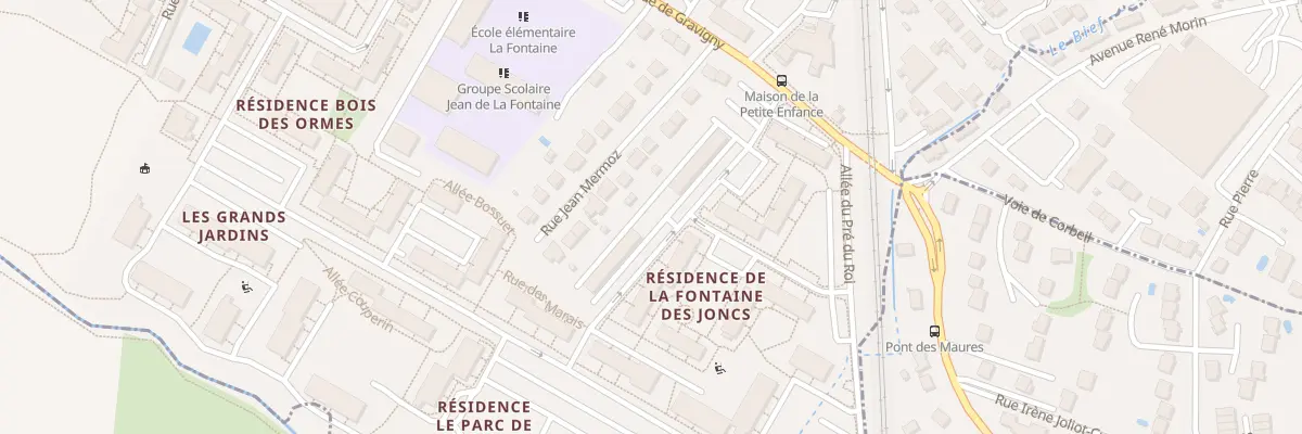 Plan du 11 Res Font Jonc Font Joncs à Chilly-Mazarin