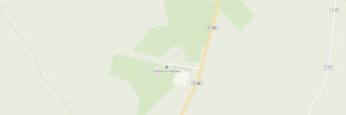 Plan du 8 L’Arbre du Renard à Sérandon