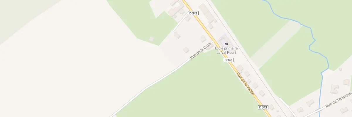Plan du 88 Rue de Croix à Gauchin-Verloingt