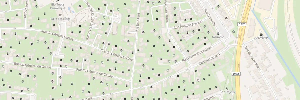 Plan du 20 Rue Jean Bart Fort Mardyck à Dunkerque