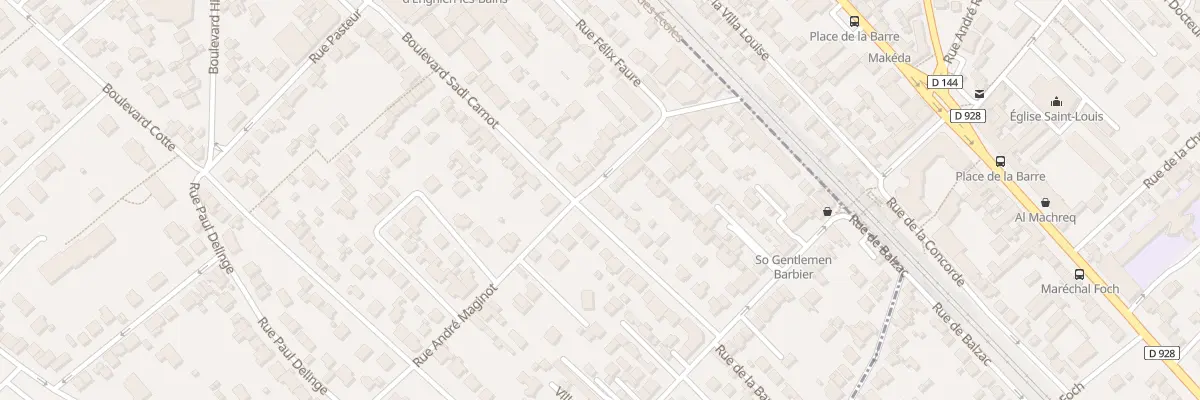 Plan du 27 Bd Sadi Carnot à Enghien-les-Bains