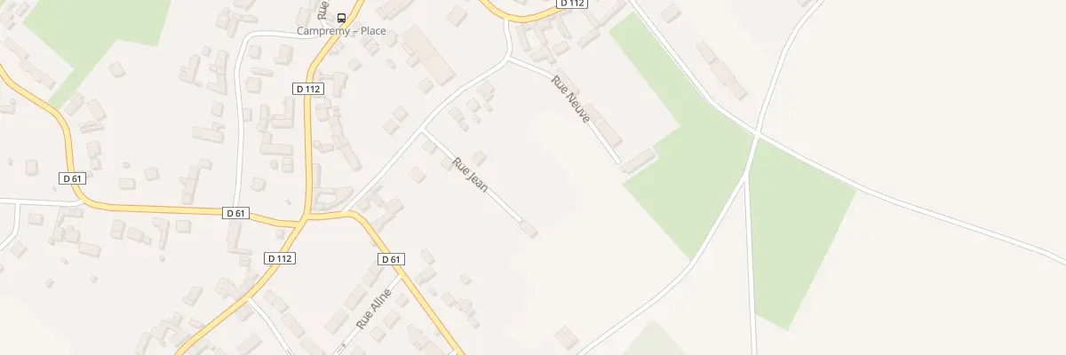 Plan du 14 Rue Jean à Campremy