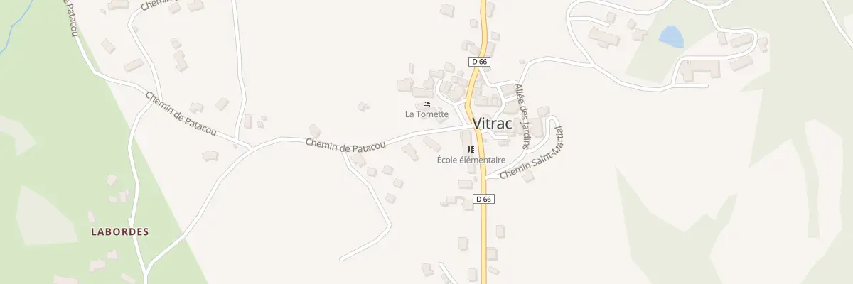 Plan du 6052 Le Bourg à Vitrac